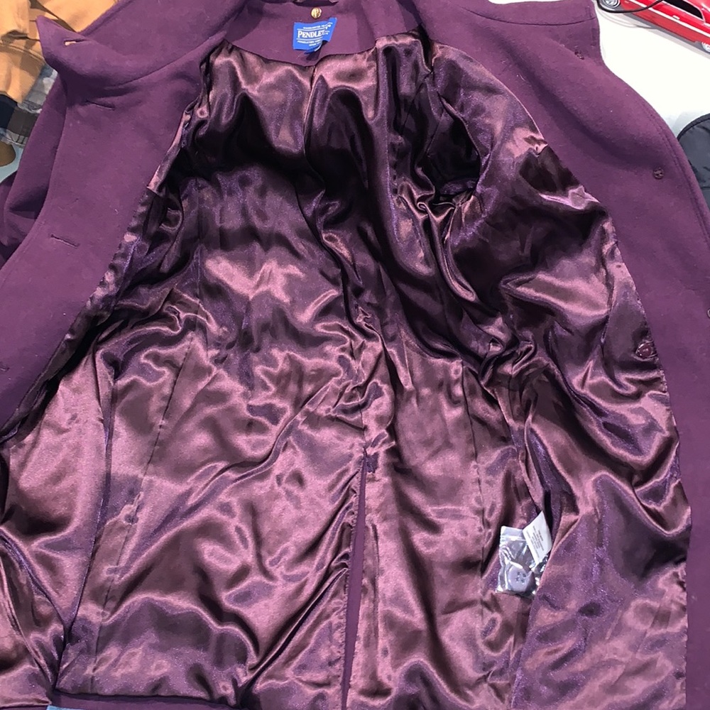 Beautiful Purple Pendleton Jacket - image 4